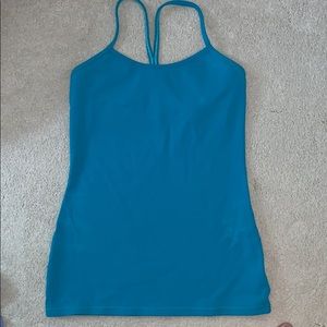 Teal Lulu Lemon tank
